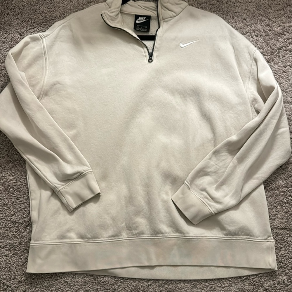 Nike Cream Quarter Zip
